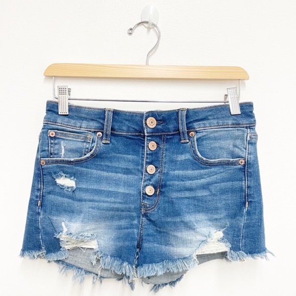 American Eagle Super Stretch High Rise Shorts - Picture 6 of 6